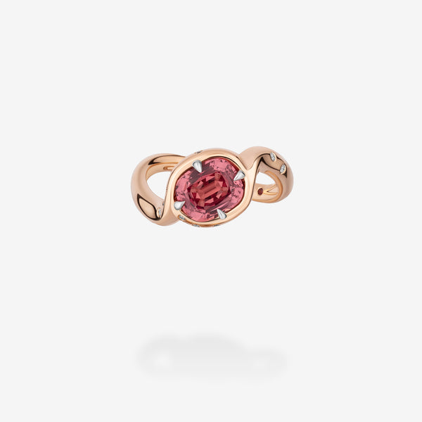 18K Rose Gold & Platinum