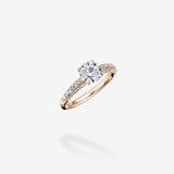 Climbing Stardust Milestone Ring