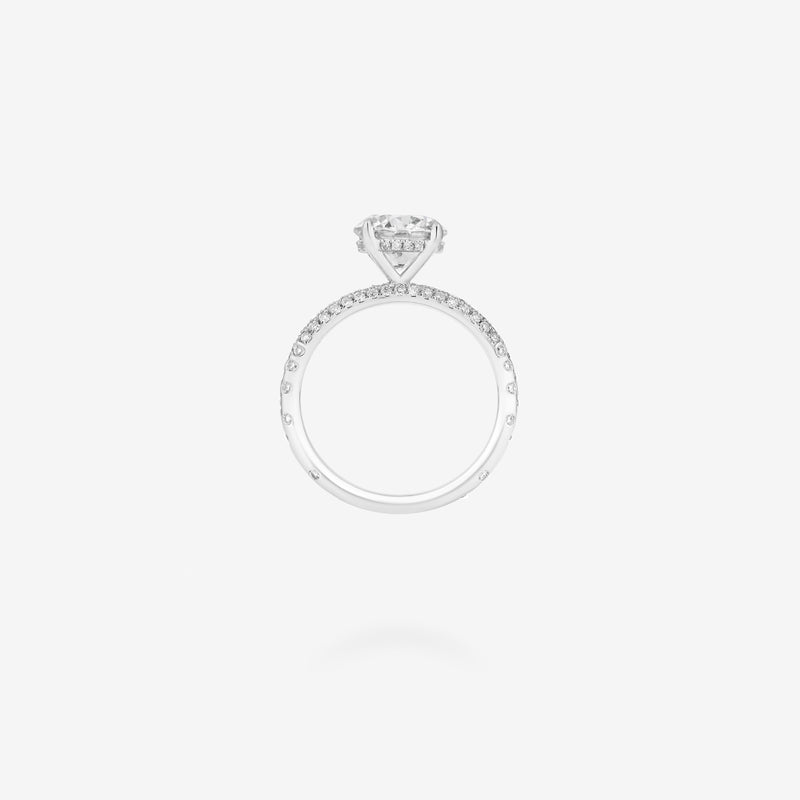 18K White Gold