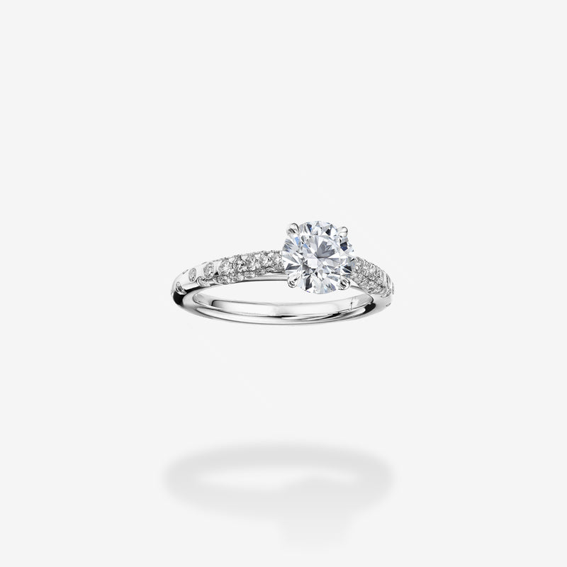 18K White Gold