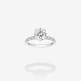 18K White Gold