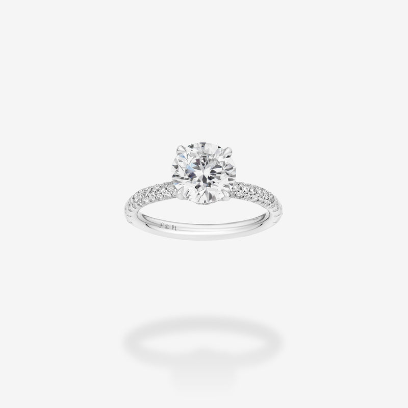 18K White Gold