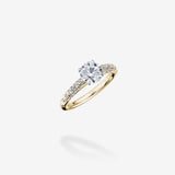 Climbing Stardust Milestone Ring