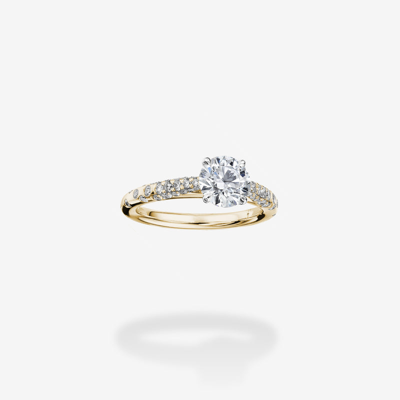 18K Yellow Gold & Platinum