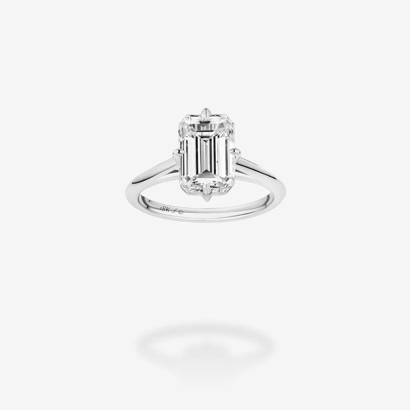 18K White Gold
