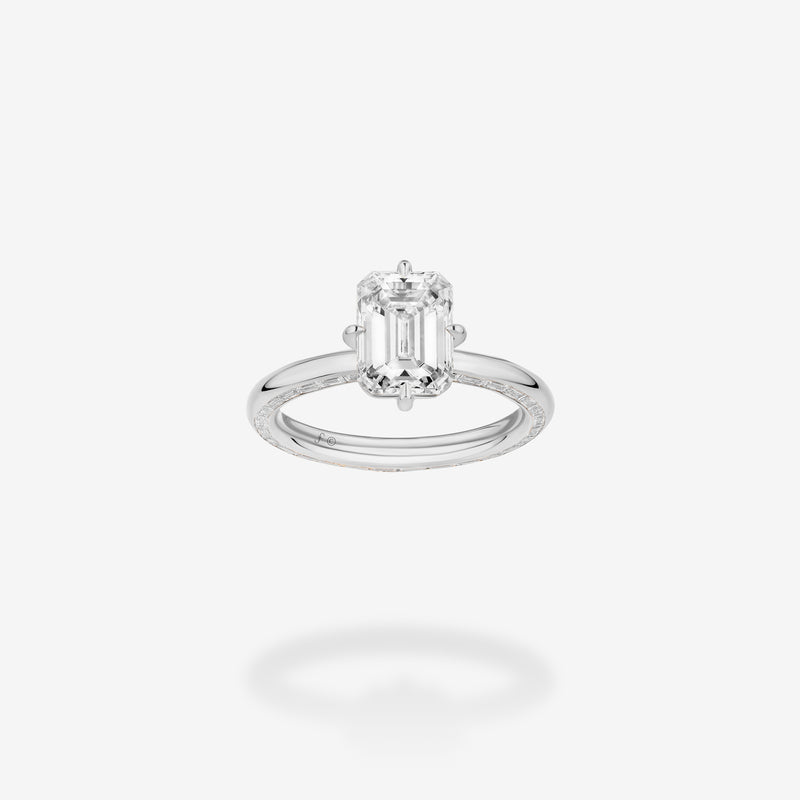 18K White Gold