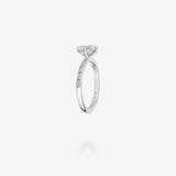 18K White Gold