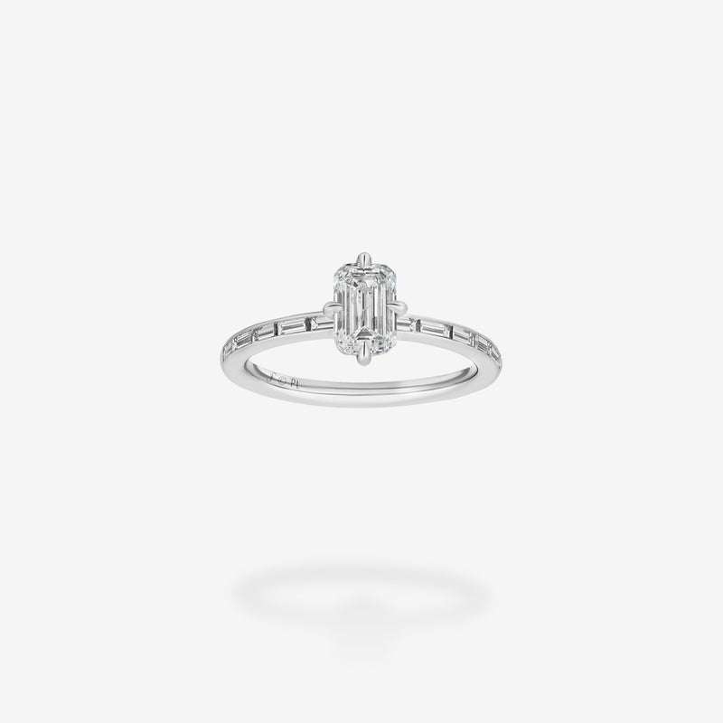 18K White Gold
