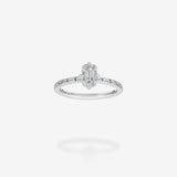 18K White Gold