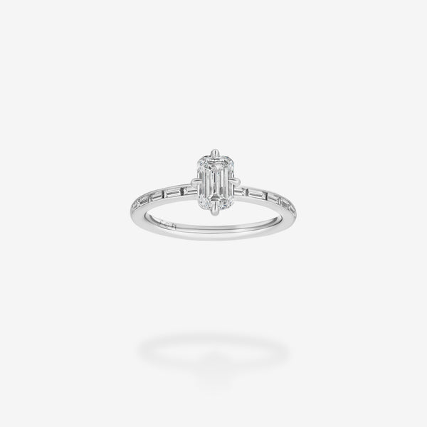 18K White Gold