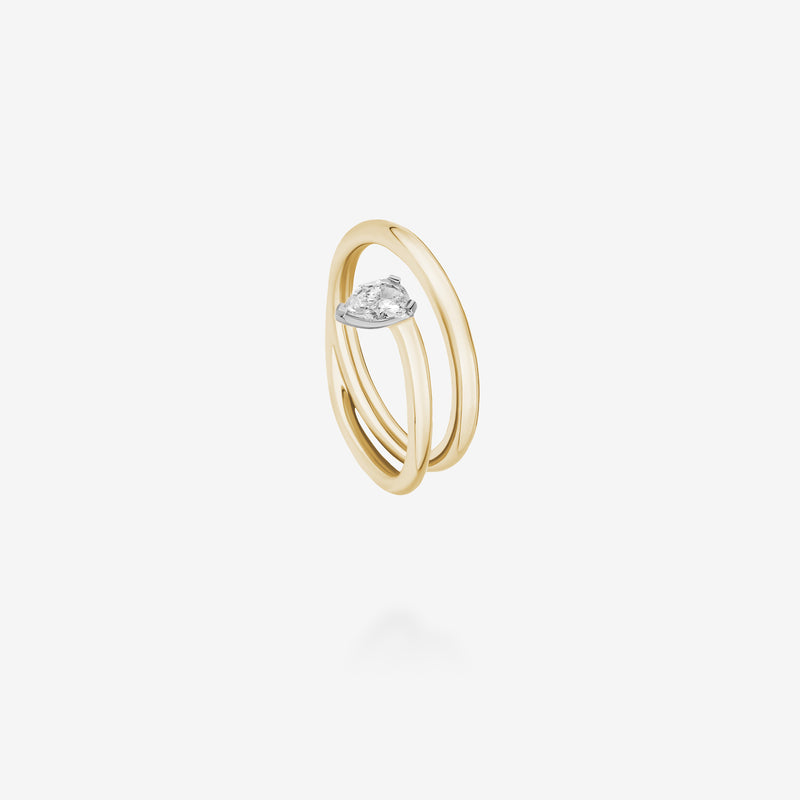 18K Yellow Gold & Platinum
