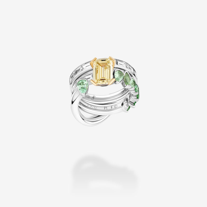 18K White Gold