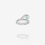18K White Gold
