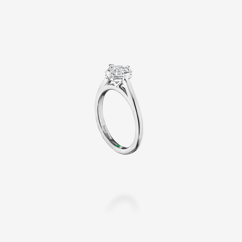 18K White Gold
