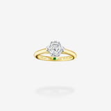18K Yellow Gold & Platinum