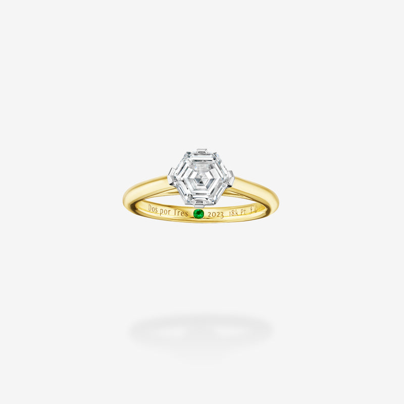 18K Yellow Gold & Platinum