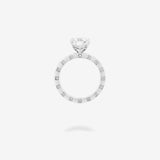 18K White Gold