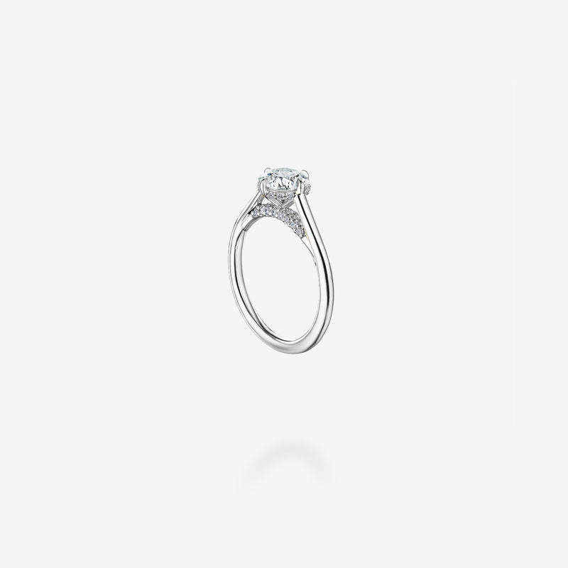 18K White Gold