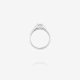 18K White Gold