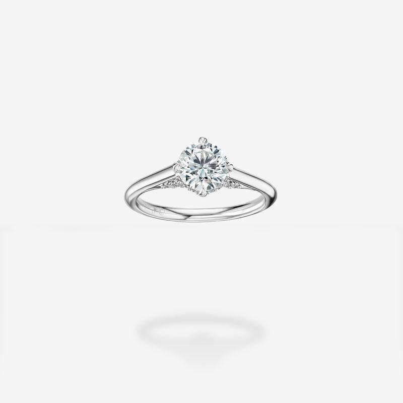 18K White Gold