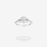 18K White Gold