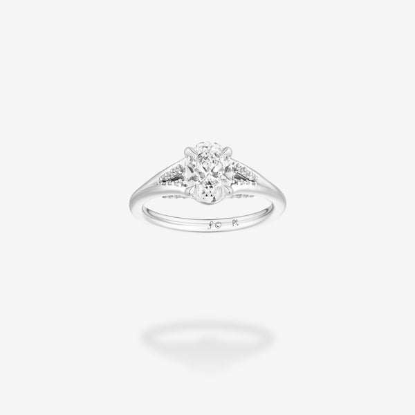 18K White Gold