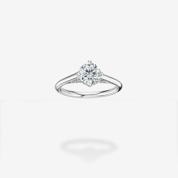 18K White Gold