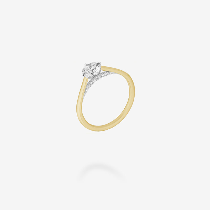 18K Yellow Gold & Platinum