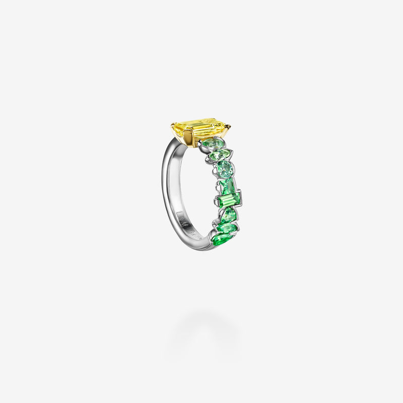 18K Yellow Gold & Platinum