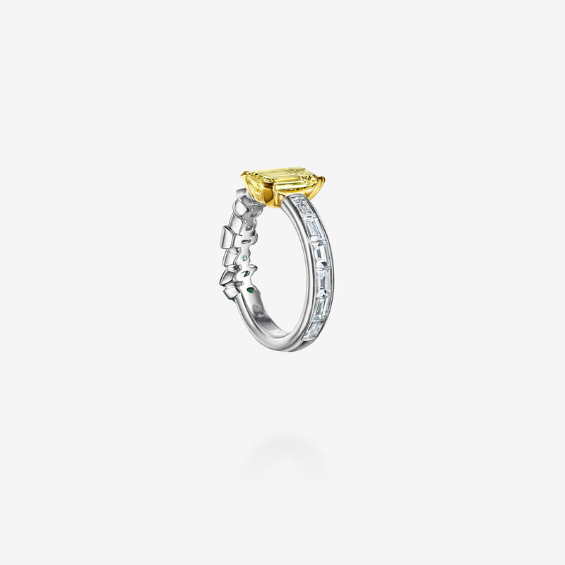 18K Yellow Gold & Platinum