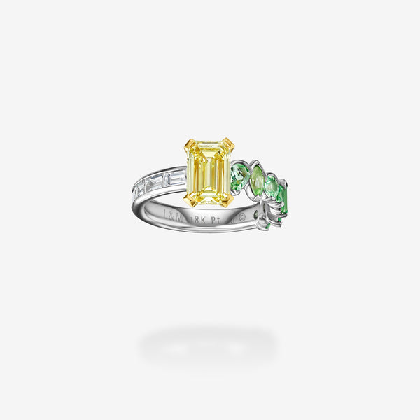 18K Yellow Gold & Platinum