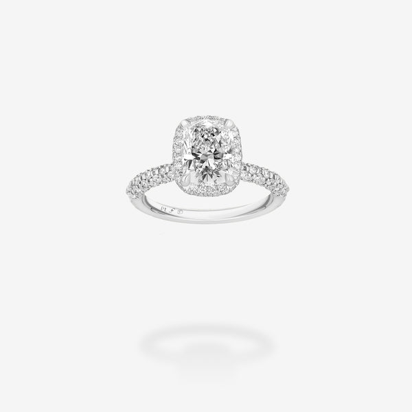 18K White Gold
