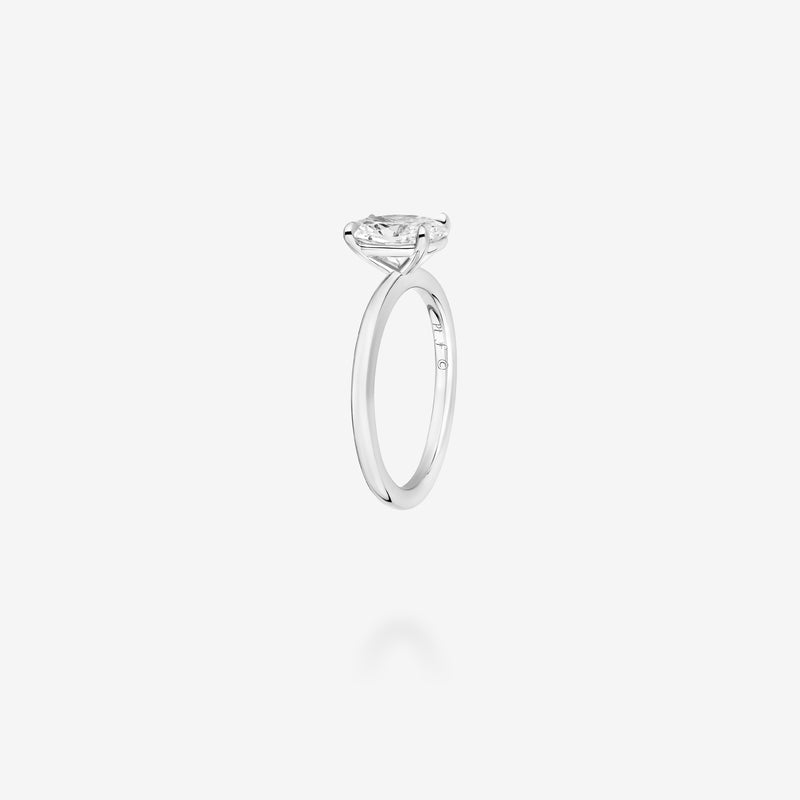 18K White Gold