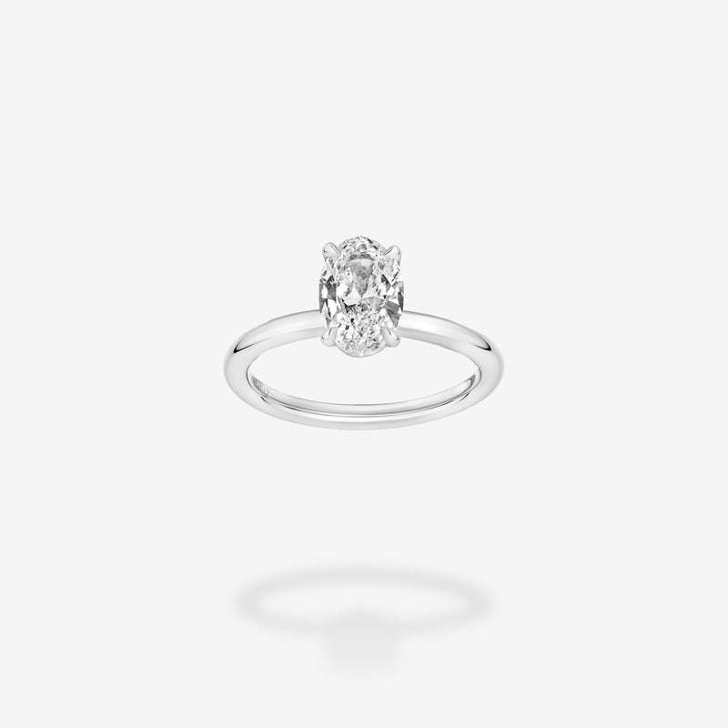 18K White Gold