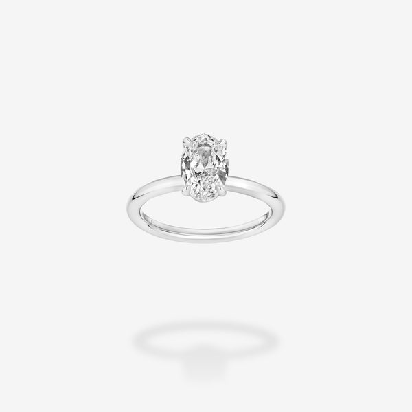 18K White Gold