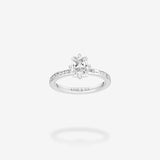 18K White Gold