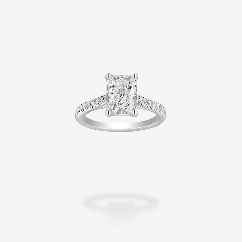 18K White Gold
