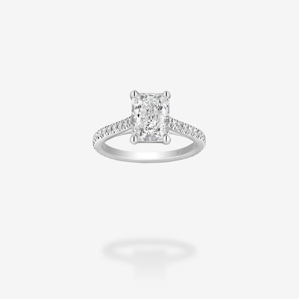 18K White Gold