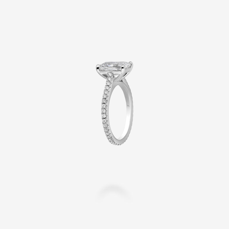 18K White Gold