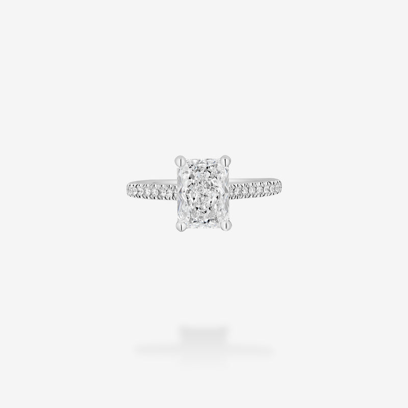 18K White Gold