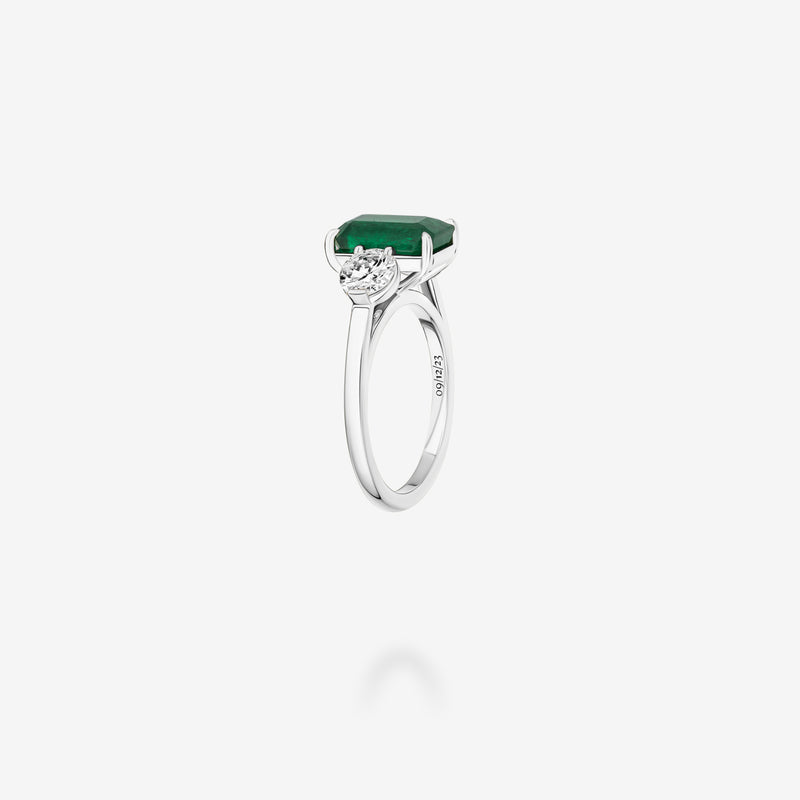 18K White Gold