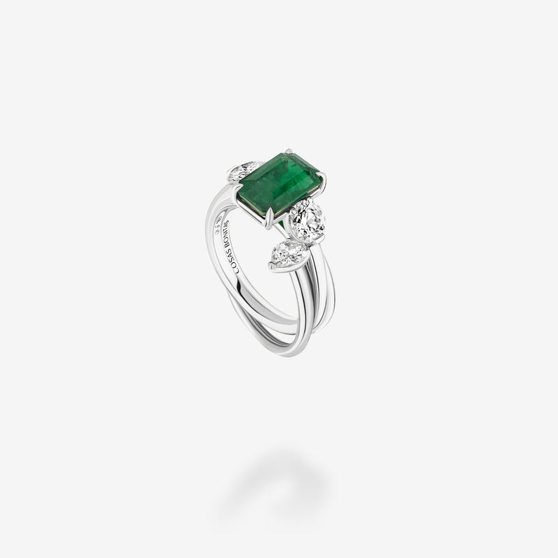 18K White Gold