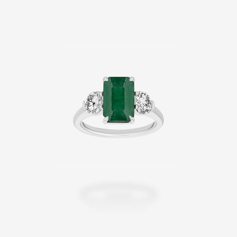 18K White Gold