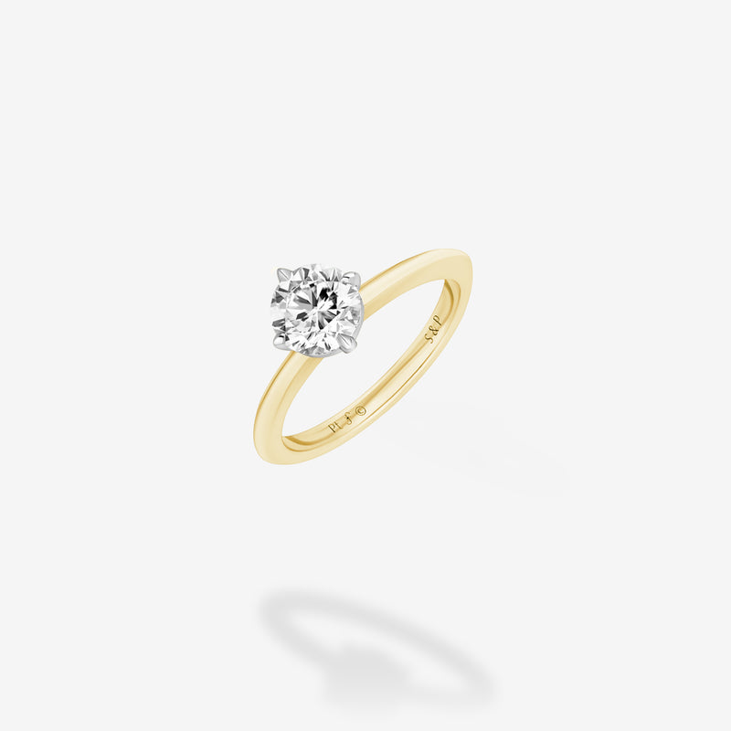 Round Finito Milestone Ring