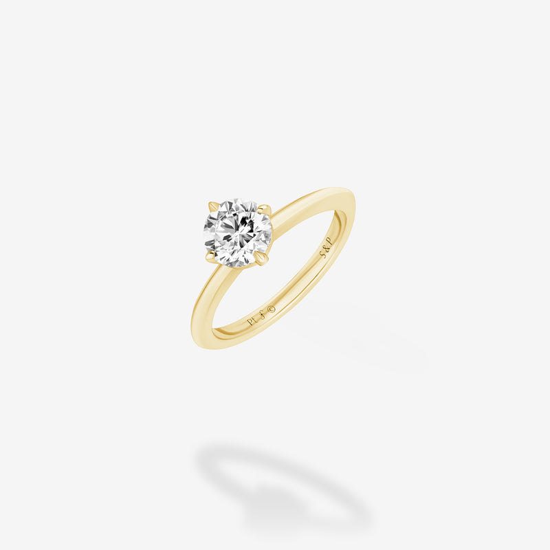 Round Finito Milestone Ring
