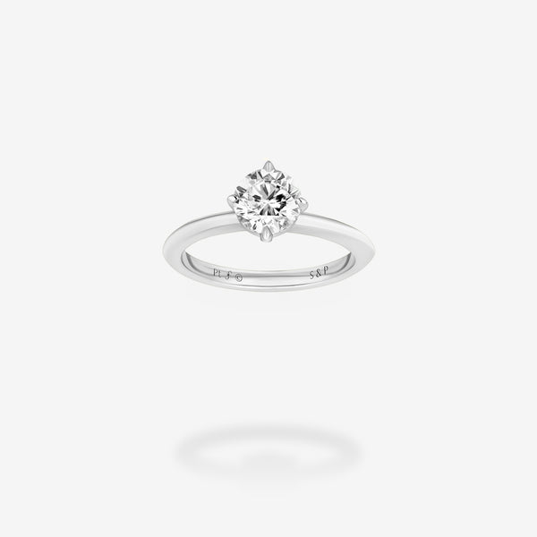 18K White Gold