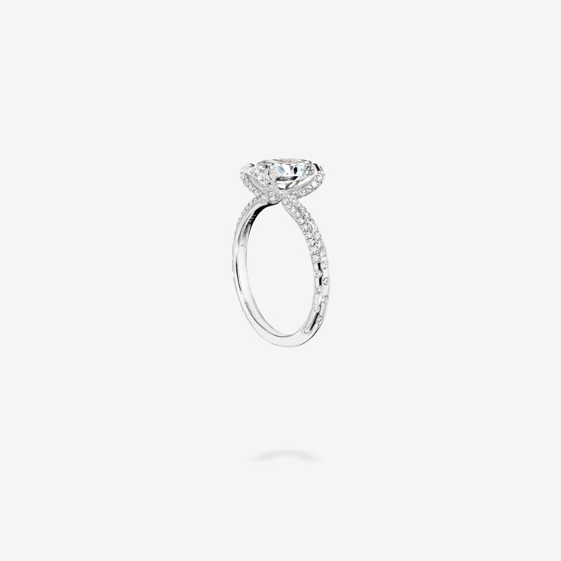 18K White Gold