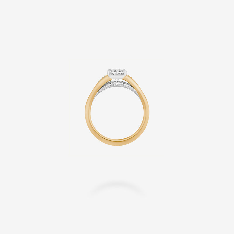18K Yellow Gold & Platinum