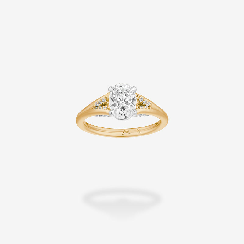 18K Yellow Gold & Platinum