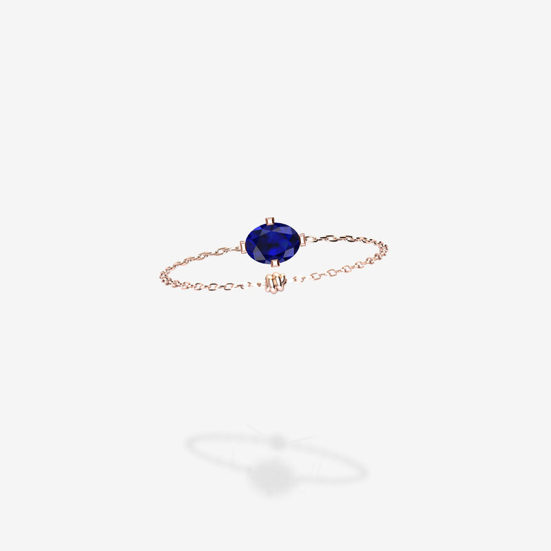 Cattina Ring - Blue Sapphire